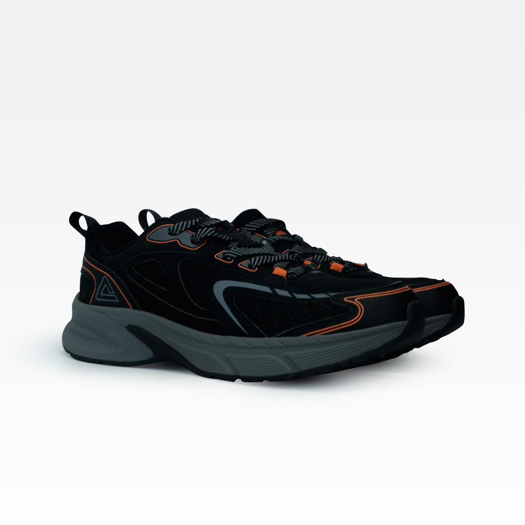 PEAK - E49137E Black/Paloma Gray/Orange