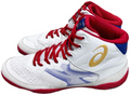 Soulier de lutte asics russe haute qualité white red