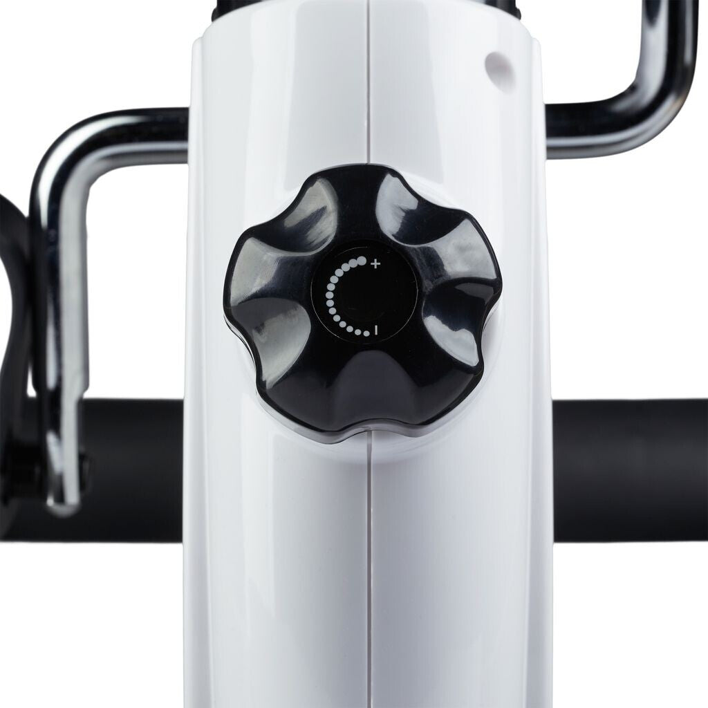 Vélo d'exercice manuel mini pour bras et jambes avec poignée de Transport