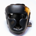 Casque de kick boxing Venum professionnel black gold