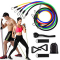 Kit de Bandes de Résistance Musculation – 11 Pièces avec Accessoires